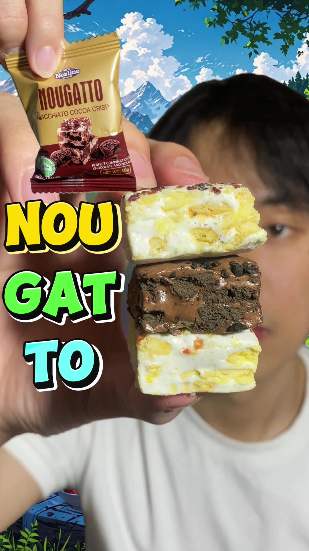 อันนี้อร่อยเฉย555555 #รีวิว #ของอร่อย #อร่อยบอกต่อ #tiktokชวนกิน #กินกับTiktok #นูกัต #foodfestontiktok #ของขวัญเฮียเจ 